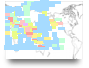 自分が訪問したことがある国名で作る世界地図